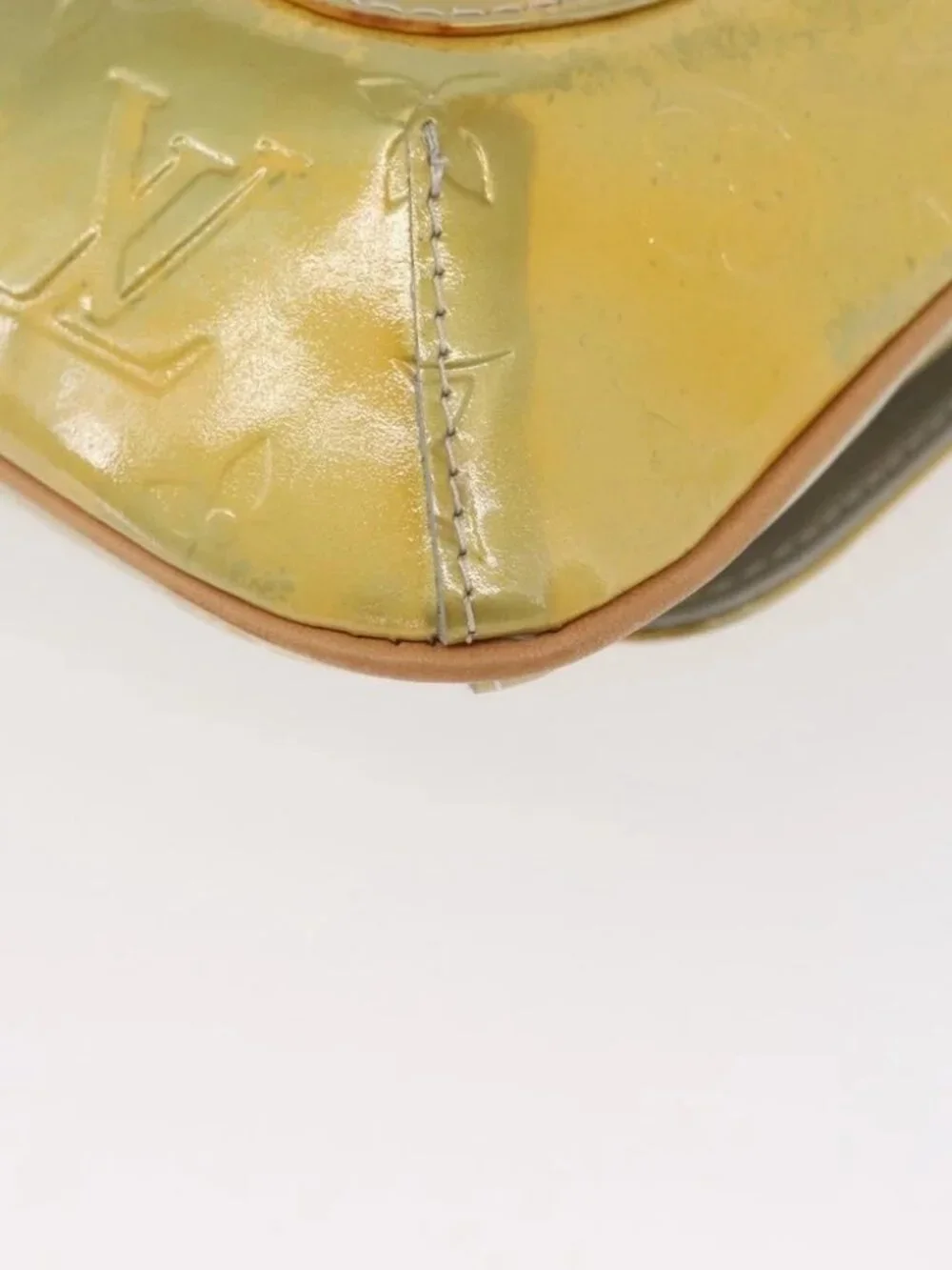 LOUIS VUITTON Monogram Vernis Thompson Street Bag Gris M91008 LV Auth - Picture 8 of 15